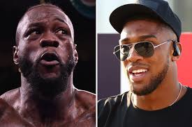 Anthony Joshua makes Deontay Wilder No1 choice for interim fight as he  draws up four-man shortlist