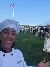 It is with great pride that I share the pinnacle of my season, having  provided catering services for United States Supreme Court Justice Ketanji  Brown Jackson's event at the Martha's Vineyard Museum