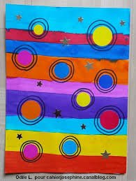la ronde des ronds les cahiers de josephine cours d art l art prescolaire projets creatifs pour enfants