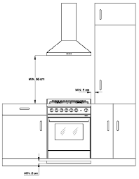 Integradas en el falso techo, estas campanas extractoras combinan la funcionalidad con un diseño innovador que por ejemplo, si la cocina mide 12 m2 x 2.40 m de altura x 12 renovaciones da un total de 345,6 m3 por hora. Altura Do Exaustor Coifa Dicas De Design De Interiores Tamanho De Mesa