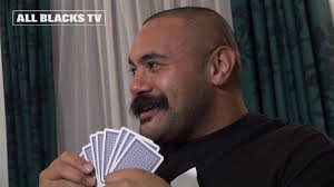 How do you rate these moustache attempts? Join #AllBlacks Richie Mo'unga,  Karl Tu'inukuafe and Dalton Papali'i as they compare a bit of top lip  growth over a game of cards. 😎, #Movember #TeamAllBlacks ...