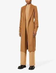 Calvin klein winter jacket puffy coat w/ knit collar black navy puffer 2020 new. Camel Shawl Collar Coat Shop The World S Largest Collection Of Fashion Shopstyle