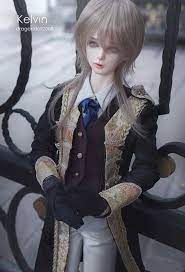 telesthesiadoll doll 即納 kelvin 凯文 ホワイトスキン フェイスメイク付き アイ ウィッグ付き 総合ドール専門通販サイト dolkstation ドルクステーション 美しい人形 男の子 イラスト ファッションドール