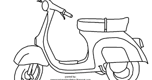 Updated on apr 09, 2016. Gambar Mewarnai Vespa Download Kumpulan Gambar