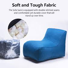 Check spelling or type a new query. Furniture Beiz Penz Foam Lounger Blue Big Sofa With Soft Fiber Cover For Adults Kids Bean Bag Chair Floor Chair Couch Lazy Lounger Huge Memory Foam Furniture Bag And Large Lounger