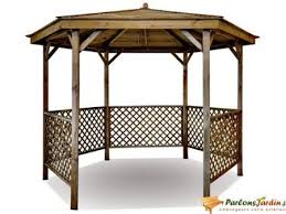 Kiosque De Jardin En Bois Hexagonal Lora Amazon Fr Jardin Kiosque Jardin Jardins En Bois Tonnelle