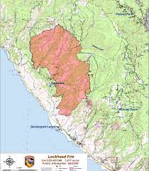 Keep in mind that while elements in the map are updated daily, it should not be treated as a live map and is not intended to display evacuation routes. Cal Fire Map Of The Lockheed Fire The Study Area Was East Slightly Download Scientific Diagram