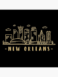 New Orleans Skyline Travel Canvas Print By Duxdesign New Orleans Skyline Travel Canvas New Orleans