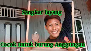 Sangkar layang sering d gunakan untuk melatih burung agar cepat jinak. Cara Membuat Sangkar Layang Untuk Burung Tekukur Perkutut Youtube
