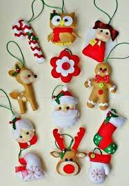 Esferas Navidenas De Fieltro Busqueda De Google Manualidades Navidenas Decoracion Navidad Manualidades Adornos Navidenos