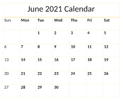 Add own events to pdf calendar. June Calendar 2021 Pdf Zhudamodel