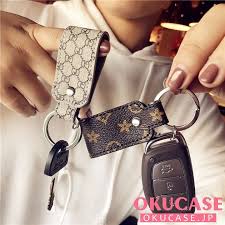 ヴィトン グッチ風 キーホルダー 車キーケース ストラップ式 ブランド キーリング 鍵 钥匙 キーホルダー 車 gucci キーホルダー キーリング ブランド