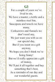 If You Don T Know How To Ask For Money Instead Of A Gift Here S A Quirky Poem To Help Wedding Gift Poem Wishing Well Poems Wedding Gifts For Bride And Groom