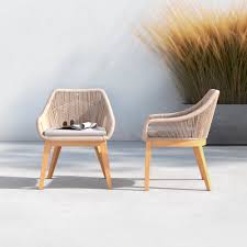 Florida 9 piece teak patio dining set w/ 94 x 44 inch. Judith Teak Patio Dining Chair Allmodern