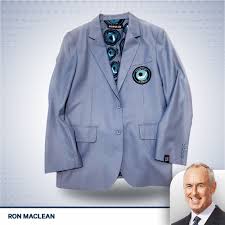 Now, back to hockey night in canada. Ron Maclean Hockey Night In Canada Autographed Jacket Nhl Auctions