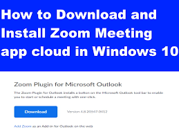 Install the free zoom app, click on new meeting, and invite up to 100 people to join you on video! How To Download And Install Zoom Meeting App Cloud In Windows 10