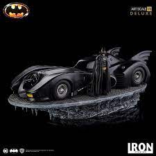 iron studios 蝙蝠俠 1989 蝙蝠俠 蝙蝠車豪華版batman batmobile deluxe 1 10 比例全身雕像作品 玩具人toy people news batman batmobile batmobile batman statue