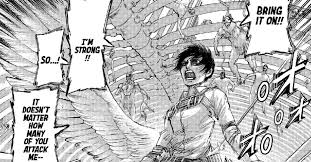 Attack On Titan Gives Mikasa One Of Her Best Battlefield Moments Yet Ongoing (scan), ongoing (publish) description: attack on titan gives mikasa one of her