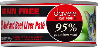 The single dave's pet food dry cat food product reviewed scored 6.0 / 10 paws, making dave's pet food an above average dry cat food brand when compared against all other dry food. Dave S Cat Food 95 Premium Meat Grain Free Beef Beef Liver Pate Canned Cat Food 5 5 Oz Howl To The Chief