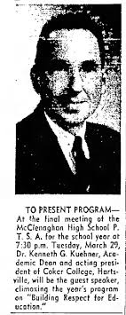 dr. Kenneth kuehner 1960