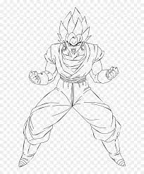 See more ideas about coloring pages, adult coloring pages, coloring books. Blue Drawing Vegito Vegito Coloring Pages Goku Hd Png Download Vhv