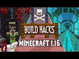 Lush desert, mesa, oasis, outback, steppe and corrupted sands in the nether. New Minecraft 1 16 Nether Update Build Tips Ideas Youtube Minecraft 1 Minecraft Crafting Recipes Minecraft