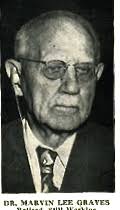 Dr Marvin Lee Graves (1867-1953)