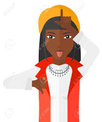 Example sentences with the word contemptuous. Contemptuous An African American Woman Sticking Out Her Tongue Royalty Free Cliparts Vectors And Stock Illustration Image 50356342