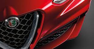 Alfa Romeo Stelvio Front Grille And Badge Detail Alfa Romeo Stelvio Alfa Romeo Alfa Romeo Cars