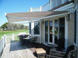 A retractable patio awning saves your property and your money. Use Retractable Awnings To Make Outdoors Comfortable Decorifusta