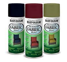 Fabrics stay softer to the touch than regular spray paint. Rust Oleum Frequently Asked Questions