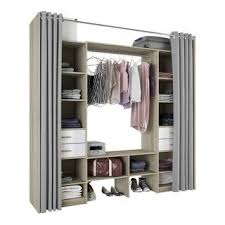Kit Dressing Chene Dakota Blanc Doubles Colonnes Duo H 218 3 X L 50 X P 50 Cm Leroy Merlin Dressing Chambre Enfant Dressing Chambre Dressing