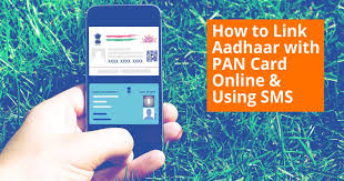Link aadhar card pan card online with income tax department of india portal. How To Link Aadhaar With Pan Card Using Sms E Filing Portal Status Online