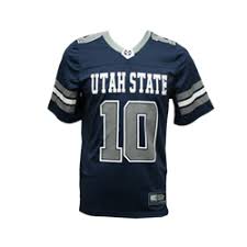 The official football page for the university of utah utes. Utah State Aggies Football Jersey Navy Utah State Aggies Aggie Football Football Jerseys
