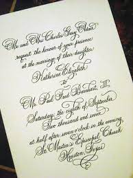 Wedding Invitation Designed In Copperplate Script Style Fancy Writing Lettering Copperplate Calligraphy