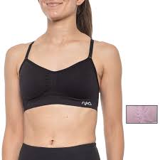 Ryka Seamless Mesh Back Sports Bra 2 Pack Low Impact Racerback For Women