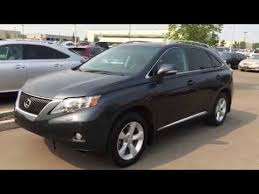 Pre Owned Grey On Black 2010 Lexus Rx 350 Awd Premium