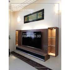 Outdoor tv & digital signage kiosk. Free Install Bracket Tv Kabinet Tv Moden Konsep Malaysia Product Mesti Beli Rm1399 Shopee Malaysia