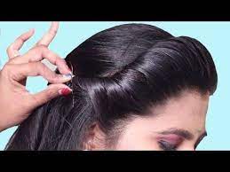 Latest Hairstyles For Party Wedding Easy Hairstyle For Beginners Step By Step Hair Style Girl You Front Hair Styles Easy Party Hairstyles Easy Hairstyles