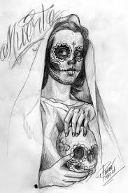 La Nina De Muchas Caras The Many Faces Of Santa Muerte Most Holy Death All the best simple santa drawing 36+ collected on this page. santa muerte most holy death