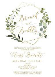 Printable Bridal Shower Invitation Template Brunch And Etsy In 2021 Bridal Shower Invitations Printable Bridal Shower Brunch Invitations Bubbly Bridal Shower