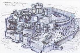 Game Of Thrones Hejorama Game Of Thrones Castles Art Of The Title Hbo Game Of Thrones