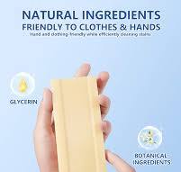 Amazon.com: Canal Old Soap con cepillo, barra de jabón de limpieza de ropa  interior, barra de jabón de canal, removedor de manchas multiusos para ...
