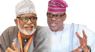 Ondo poll: Akeredolu, Jegede battle post-primary crises