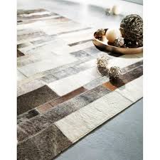 Tapijt Van Leer 160x230 Maisons Du Monde Tapis Cuir Tapis Maison Du Monde Tapis Vache