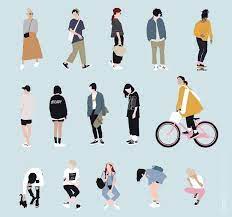 vector people for architecture architekturdiagramme vector people for architecture toffu co emily ayotte architecture ayotte emi 歩く イラスト 建築パース スケッチデザイン