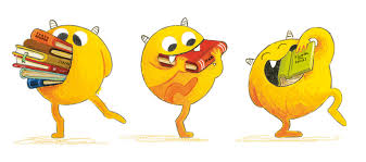 Nibbles is author / illustrator emma yarlett's latest character and he wreaks havoc in various fairy stories before escaping from his book. Nibbles The Book Monster Www Emmayarlett Com
