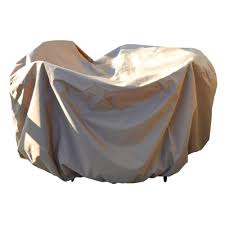 Island Umbrella All Weather Protective Cover For 54 Round Table And Chairs With Umbrella Hole Brown Round Table Chairs Table Chairs Plastic Chair Design