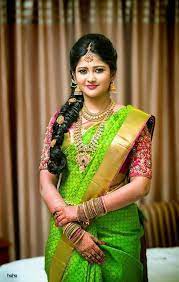 20 South Indian Brides Who Rocked The South Indian Bridal Look Indian Bride Hairstyle Indian Bridal Hairstyles South Indian Bride Hairstyle