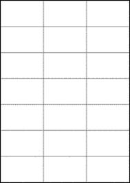 White matt permanent buy 10+ boxes for 10% off buy 30+ boxes for 15% off. 70mm X 42 3mm Labels 21 Per A4 Sheet Eu30045